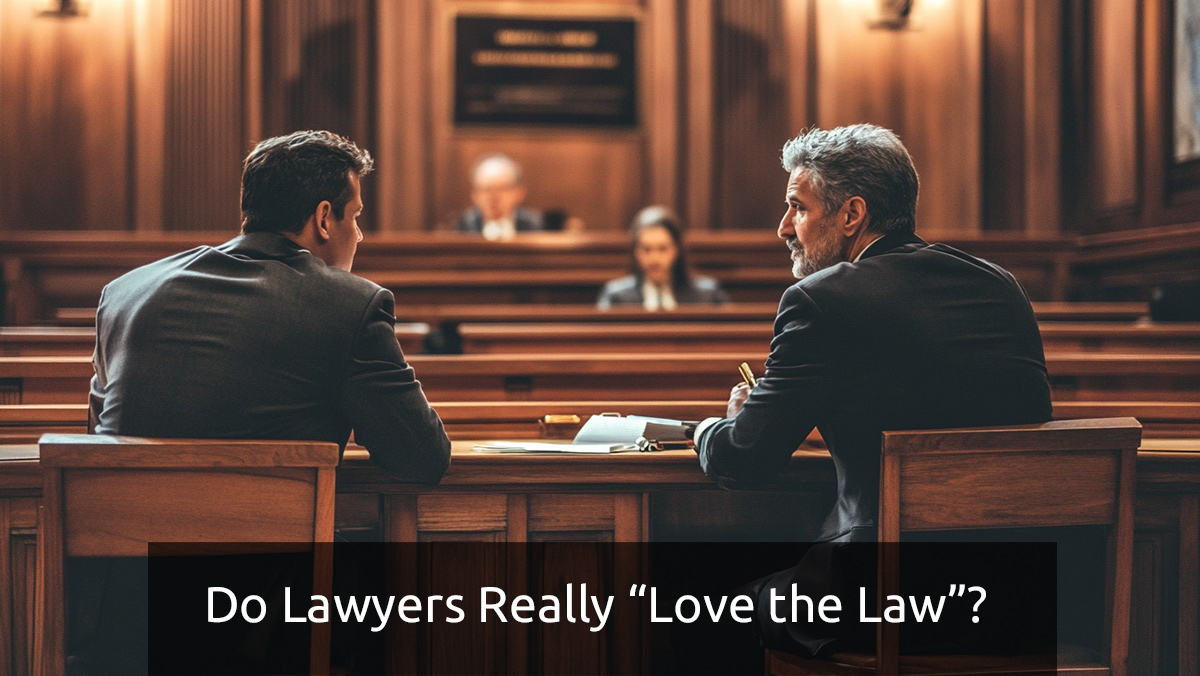 Do Lawyers Really “Love the Law”?